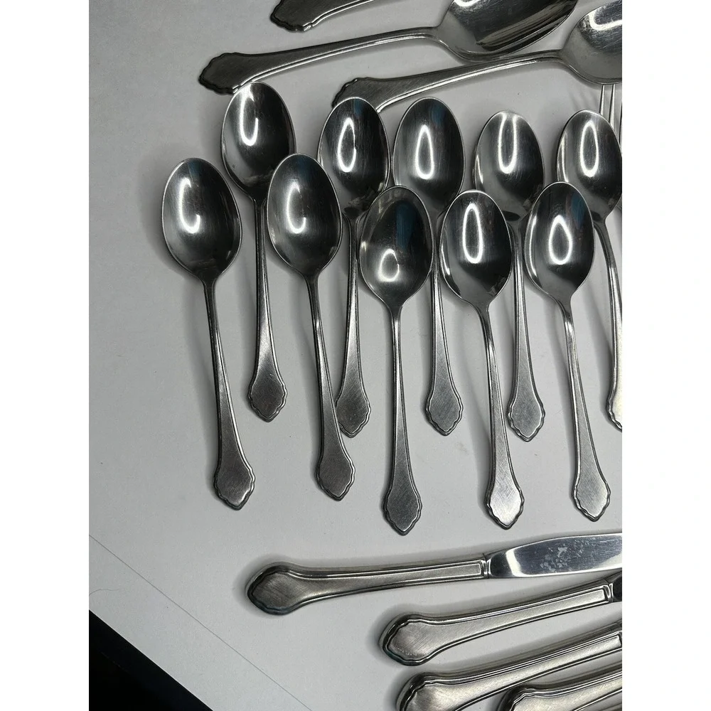 Oneida‎ Rogers Summermist Stainless Flatware Replacement Set 37 Dinner Fork
